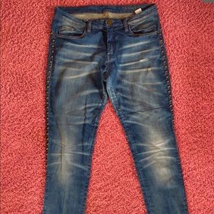 Studded BlankNYC skinny jeans